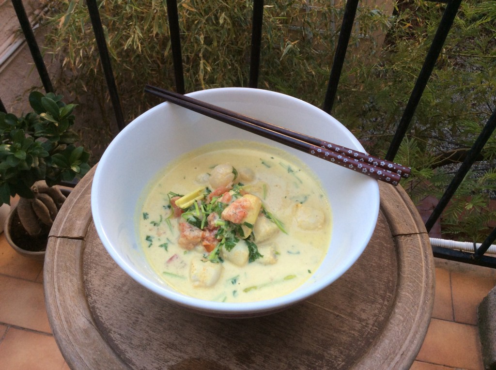 Recette curry vert thai