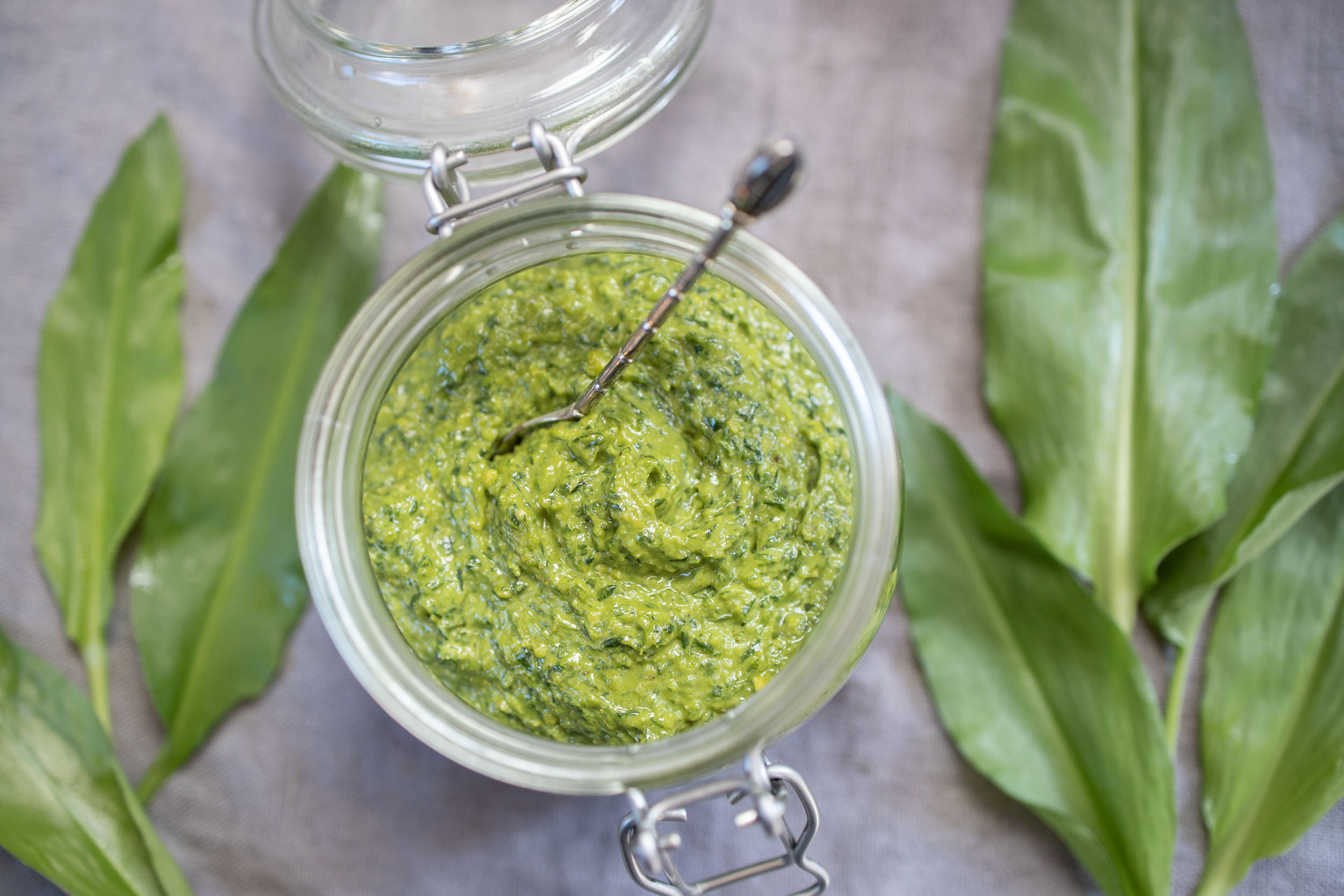 Le Pesto d’ail des ours